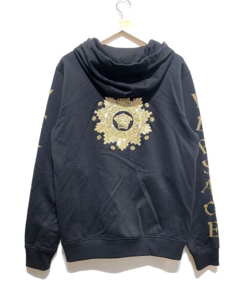 VERSACE（ヴェルサーチェ）VERSACE (ヴェルサーチ) セットアップスウェット ブラック サイズ:Sの古着・服飾アイテム