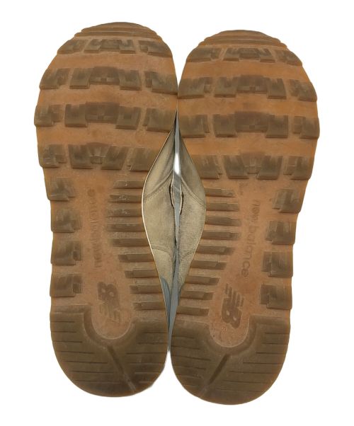 NEW BALANCE（ニューバランス）NEW BALANCE (ニューバランス) ローカットスニーカー ベージュ サイズ:26.5の古着・服飾アイテム