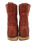 中古・古着 RED WING (レッドウィング) 10ホールブーツ ブラウン サイズ:5　2/1：20000円