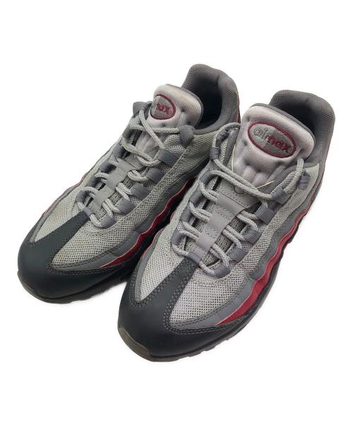 NIKE（ナイキ）NIKE (ナイキ) AIR MAX 95 ESSENTIAL グレー×レッド サイズ:25cmの古着・服飾アイテム