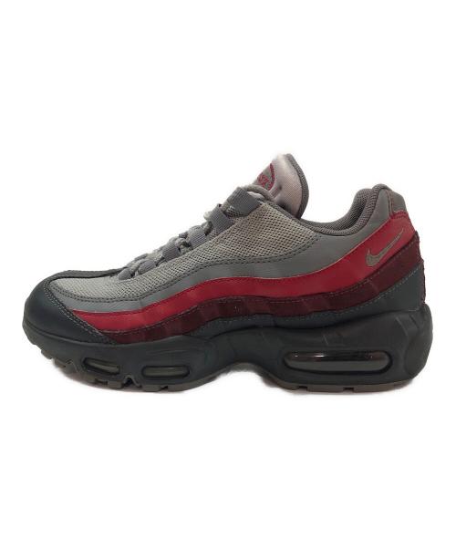 NIKE（ナイキ）NIKE (ナイキ) AIR MAX 95 ESSENTIAL グレー×レッド サイズ:25cmの古着・服飾アイテム