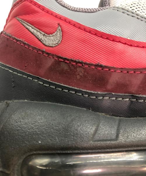NIKE（ナイキ）NIKE (ナイキ) AIR MAX 95 ESSENTIAL グレー×レッド サイズ:25cmの古着・服飾アイテム