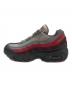 NIKE (ナイキ) AIR MAX 95 ESSENTIAL グレー×レッド サイズ:25cm：6000円