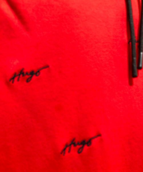 HUGO BOSS（ヒューゴ ボス）HUGO BOSS (ヒューゴ ボス) セットアップスウェット レッド サイズ:Mの古着・服飾アイテム