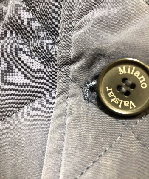 VALSTAR（ヴァルスター）VALSTAR (ヴァルスター) キルティングブルゾン ネイビー サイズ:44の古着・服飾アイテム