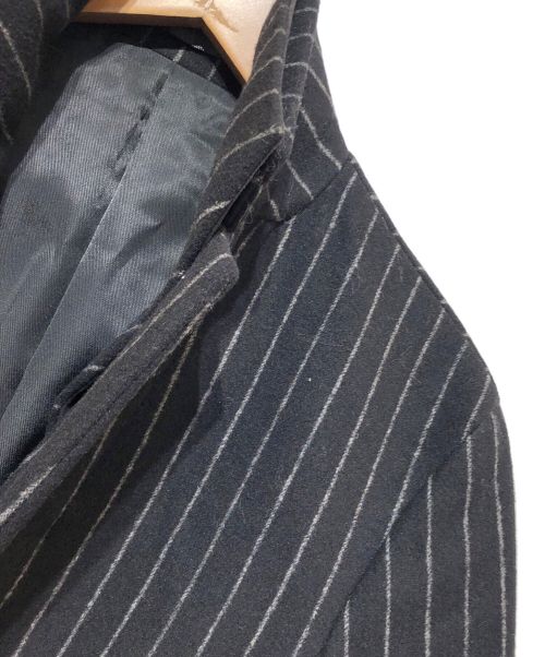 GARNIER（ガルニエ）GARNIER (ガルニエ) レイヤードカラーコート ブラック サイズ:Lの古着・服飾アイテム