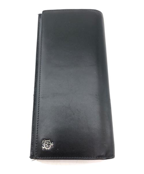 dunhill（ダンヒル）dunhill (ダンヒル) 長財布 ブラックの古着・服飾アイテム