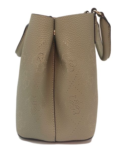 GUESS（ゲス）GUESS (ゲス) 2WAYバッグ ベージュ×ピンクの古着・服飾アイテム