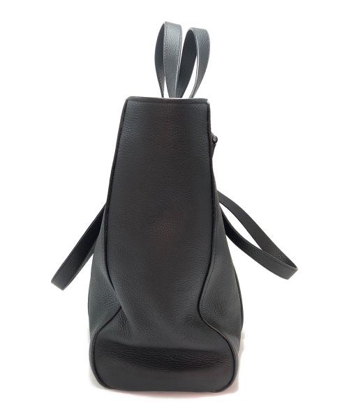 COACH（コーチ）COACH (コーチ) ダブルハンドルトートバッグ ブラックの古着・服飾アイテム