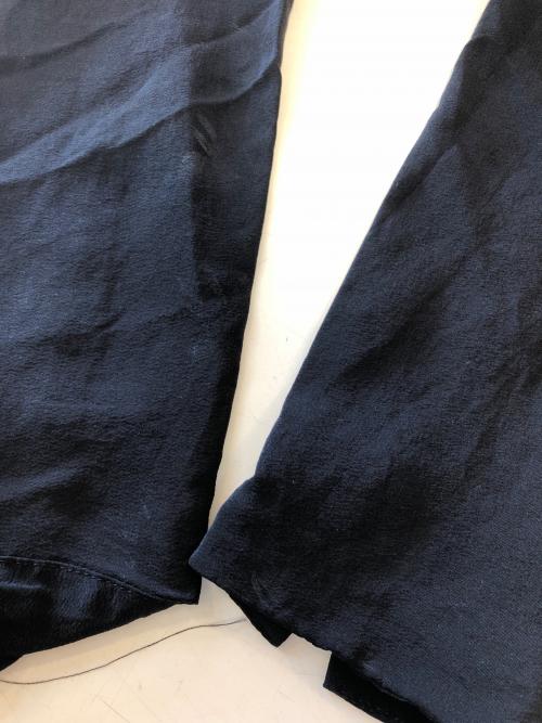 MARIHA（マリハ）MARIHA (マリハ) シルクチュニックブラウス ブラック×ホワイト サイズ:不明の古着・服飾アイテム