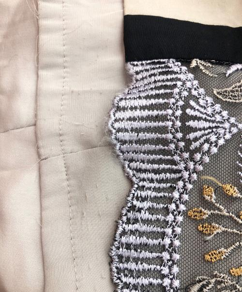 MURRAL（ミューラル）MURRAL (ミューラル) レース刺繍パンツ ベージュ サイズ:36の古着・服飾アイテム