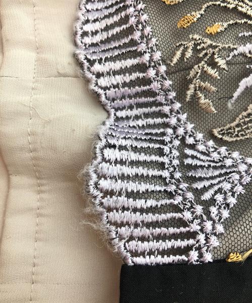 MURRAL（ミューラル）MURRAL (ミューラル) レース刺繍パンツ ベージュ サイズ:36の古着・服飾アイテム