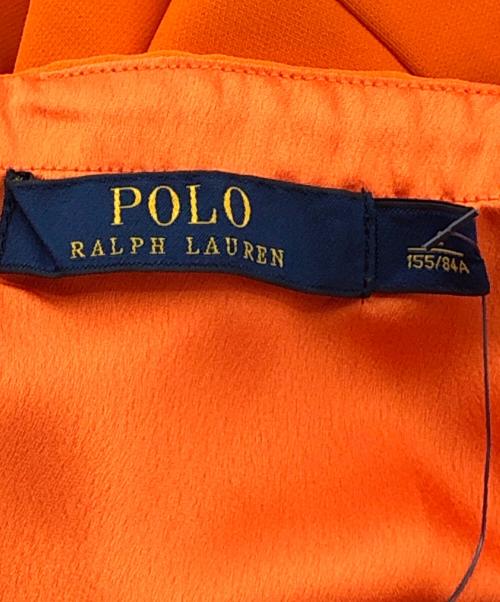 POLO RALPH LAUREN（ポロ・ラルフローレン）POLO RALPH LAUREN (ポロ・ラルフローレン) ノースリーブワンピース オレンジ サイズ:2 未使用品の古着・服飾アイテム