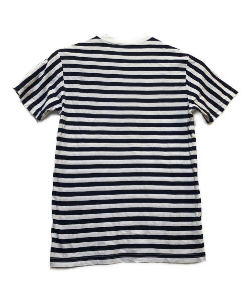 MARNI（マルニ）MARNI (マルニ) ボーダーTシャツ ホワイト×ネイビー サイズ:12の古着・服飾アイテム