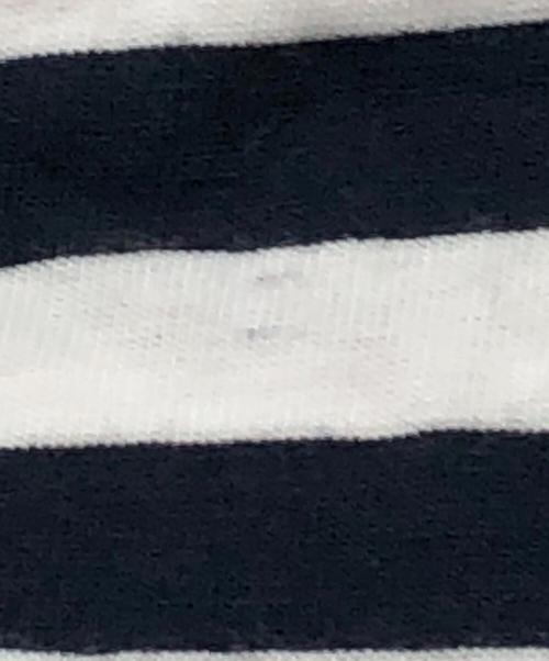 MARNI（マルニ）MARNI (マルニ) ボーダーTシャツ ホワイト×ネイビー サイズ:12の古着・服飾アイテム