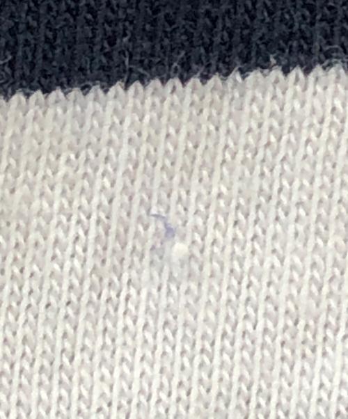 MARNI（マルニ）MARNI (マルニ) ボーダーTシャツ ホワイト×ネイビー サイズ:12の古着・服飾アイテム