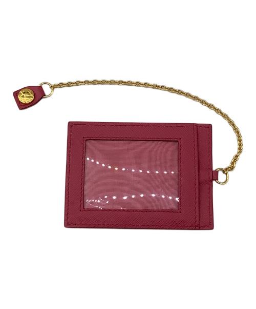 PRADA（プラダ）PRADA (プラダ) パスケース ピンクの古着・服飾アイテム