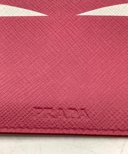 PRADA（プラダ）PRADA (プラダ) パスケース ピンクの古着・服飾アイテム