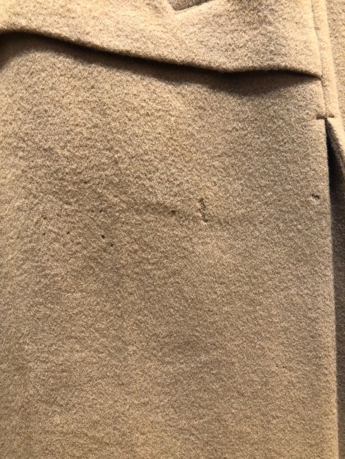 CULLNI（クルニ）CULLNI (クルニ) フライフロントウールステンカラーコート ブラウン サイズ:Mの古着・服飾アイテム