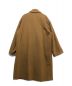 CULLNI (クルニ) フライフロントウールステンカラーコート ブラウン サイズ:M：7000円