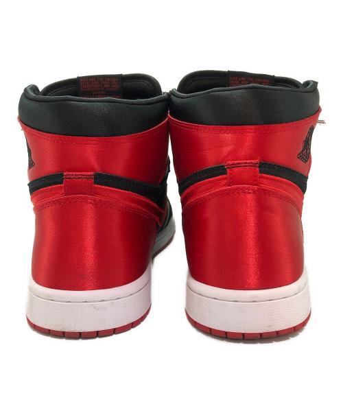 NIKE（ナイキ）NIKE (ナイキ) AIR JORDAN 1 RETRO HIGH ブラック×レッド サイズ:27㎝の古着・服飾アイテム
