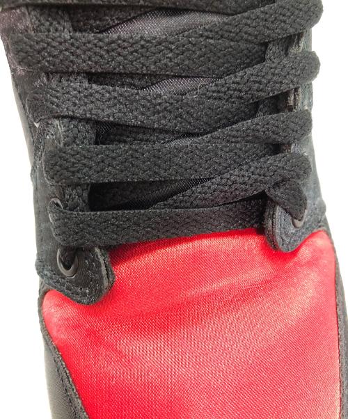 NIKE（ナイキ）NIKE (ナイキ) AIR JORDAN 1 RETRO HIGH ブラック×レッド サイズ:27㎝の古着・服飾アイテム