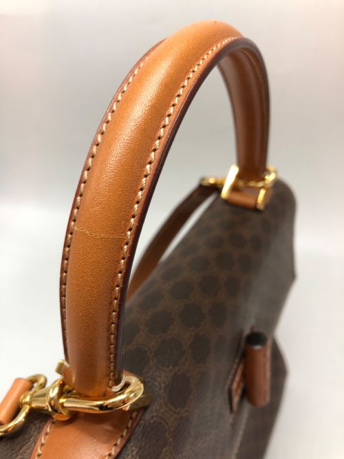 CELINE（セリーヌ）CELINE (セリーヌ) 2WAYショルダーバッグ ブラウンの古着・服飾アイテム