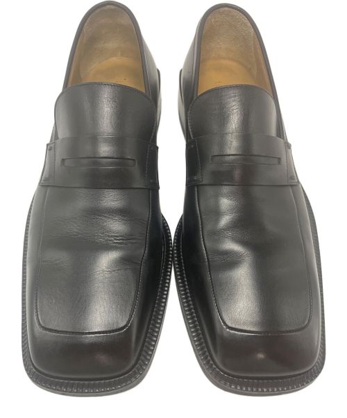 LOUIS VUITTON（ルイ ヴィトン）LOUIS VUITTON (ルイ ヴィトン) スクウェアトゥシューズ ブラック サイズ:81/2の古着・服飾アイテム