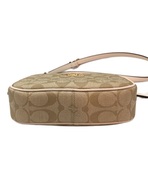 COACH（コーチ）COACH (コーチ) ショルダーポーチ ベージュ×ホワイトの古着・服飾アイテム