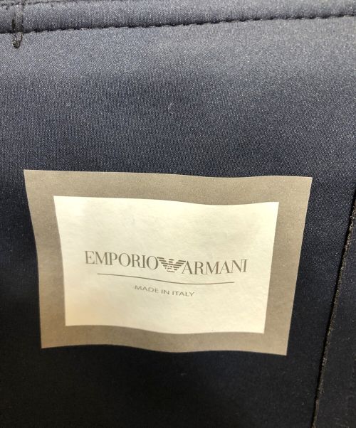 EMPORIO ARMANI（エンポリオアルマーニ）EMPORIO ARMANI (エンポリオアルマーニ) ジャケット ブラック サイズ:XLの古着・服飾アイテム