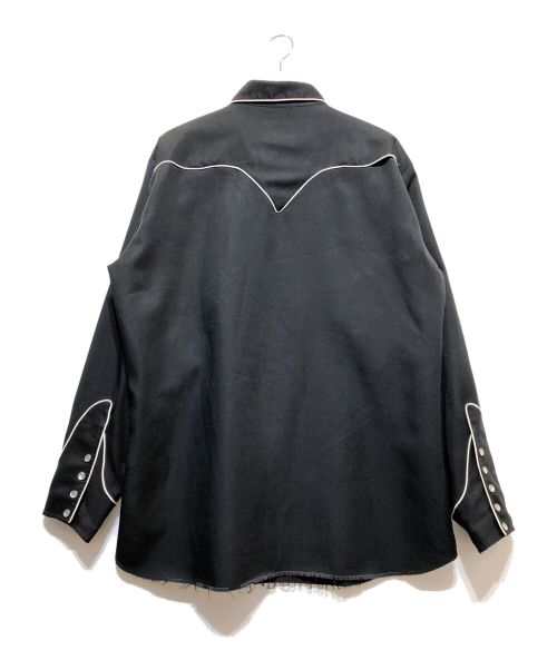 H BAR C（エイチバーシー）H BAR C (エイチバーシー) ウエスタンシャツ ブラック サイズ:表記なしの古着・服飾アイテム