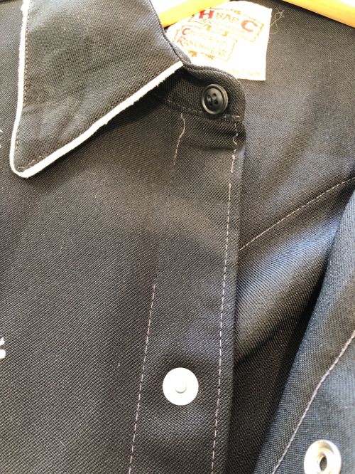 H BAR C（エイチバーシー）H BAR C (エイチバーシー) ウエスタンシャツ ブラック サイズ:表記なしの古着・服飾アイテム
