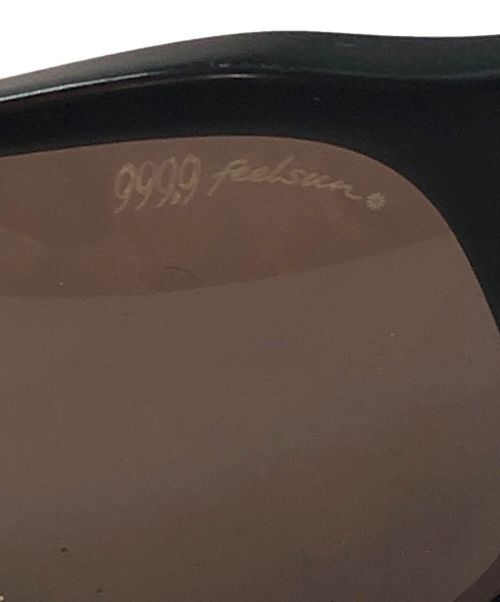 999.9 feelsun（フォーナインズ フィールサン）999.9 feelsun (フォーナインズ フィールサン) サングラス ブラックの古着・服飾アイテム