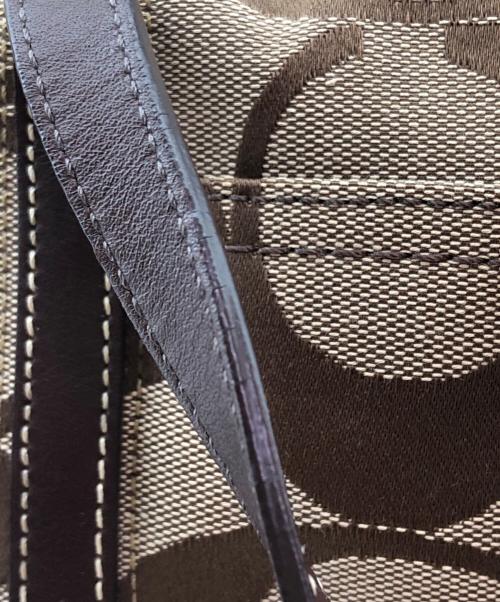 COACH（コーチ）COACH (コーチ) ボストンバッグ ブラウンの古着・服飾アイテム