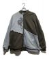 GLIM CLAP（グリムクラップ）の古着「リバーシブルフライトジャケット」｜グリーン×グレー