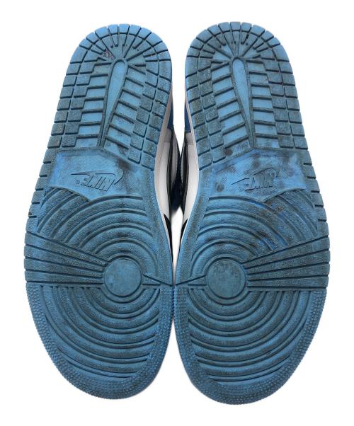 NIKE（ナイキ）NIKE (ナイキ) Air Jordan 1 Retro High ブルー×ブラック サイズ:27の古着・服飾アイテム