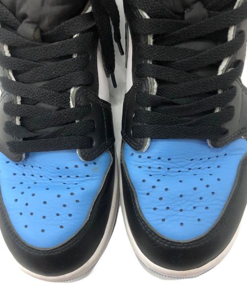 NIKE（ナイキ）NIKE (ナイキ) Air Jordan 1 Retro High ブルー×ブラック サイズ:27の古着・服飾アイテム