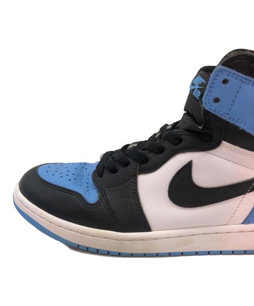 NIKE（ナイキ）NIKE (ナイキ) Air Jordan 1 Retro High ブルー×ブラック サイズ:27の古着・服飾アイテム