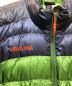 中古・古着 MARMOT (マーモット) コンパクトダウンジャケット ネイビー×グリーン サイズ:M：5000円