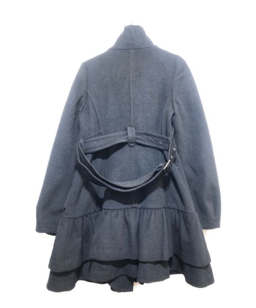 BURBERRY BLUE LABEL（バーバリー ブルー レーベル）BURBERRY BLUE LABEL (バーバリーブルーレーベル) ロングコート ブラック サイズ:38の古着・服飾アイテム