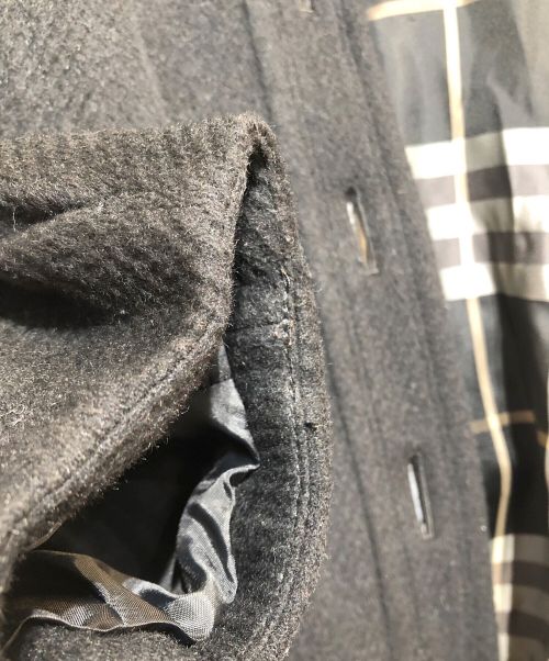 BURBERRY BLUE LABEL（バーバリー ブルー レーベル）BURBERRY BLUE LABEL (バーバリーブルーレーベル) ロングコート ブラック サイズ:38の古着・服飾アイテム