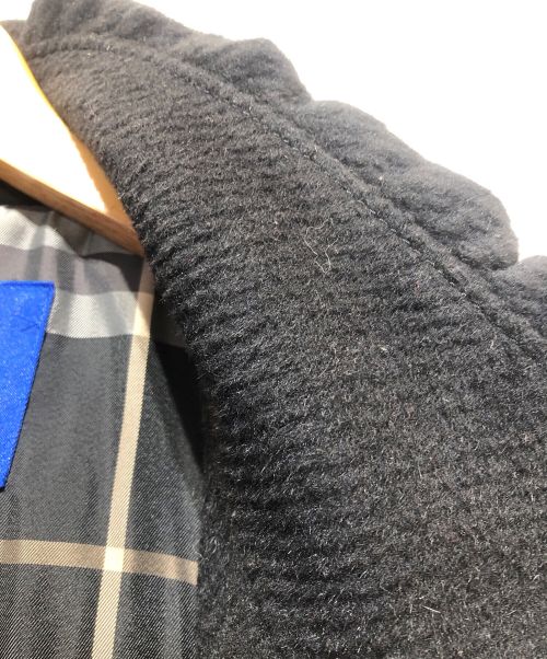 BURBERRY BLUE LABEL（バーバリー ブルー レーベル）BURBERRY BLUE LABEL (バーバリーブルーレーベル) ロングコート ブラック サイズ:38の古着・服飾アイテム