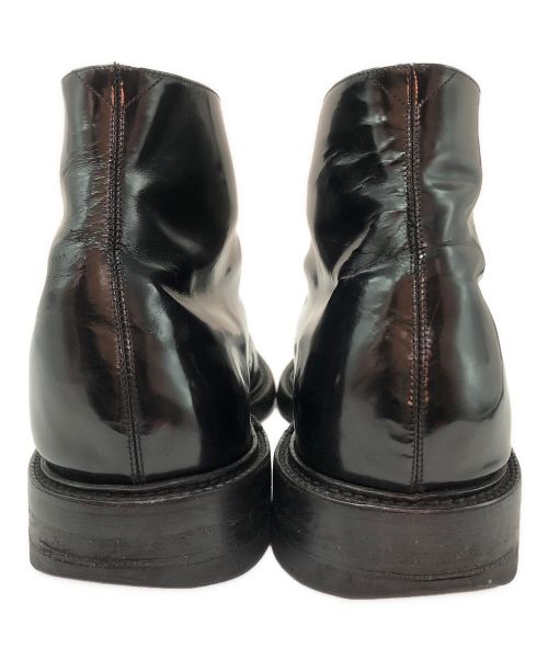 Saint Laurent Paris（サンローランパリ）Saint Laurent Paris (サンローランパリ) レースアップエナメルブーツ ブラック サイズ:44　1/2の古着・服飾アイテム