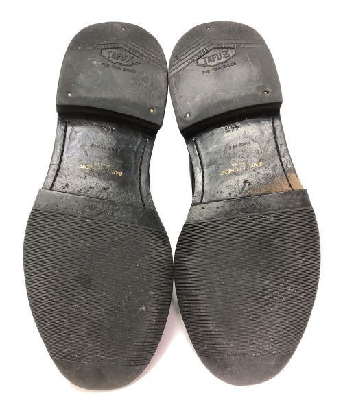 Saint Laurent Paris（サンローランパリ）Saint Laurent Paris (サンローランパリ) レースアップエナメルブーツ ブラック サイズ:44　1/2の古着・服飾アイテム