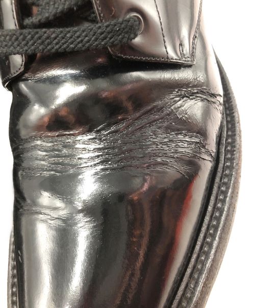 Saint Laurent Paris（サンローランパリ）Saint Laurent Paris (サンローランパリ) レースアップエナメルブーツ ブラック サイズ:44　1/2の古着・服飾アイテム