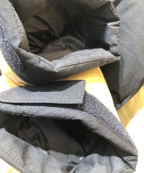 THE NORTH FACE（ザ ノース フェイス）THE NORTH FACE (ザ ノース フェイス) ダウンジャケット カーキ×ブラック サイズ:Sの古着・服飾アイテム