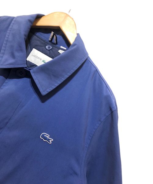 LACOSTE（ラコステ）LACOSTE (ラコステ) ライナー付ステンカラーコート ブルー サイズ:Lの古着・服飾アイテム