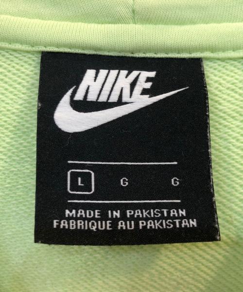 NIKE（ナイキ）NIKE (ナイキ) プルオーバーパーカー グリーン サイズ:Lの古着・服飾アイテム