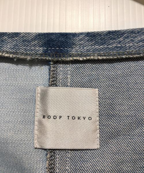ROOP TOKYO（ループトーキョー）ROOP TOKYO (ループトーキョー) ジップジャケット ブルー×インディゴ サイズ:無しの古着・服飾アイテム