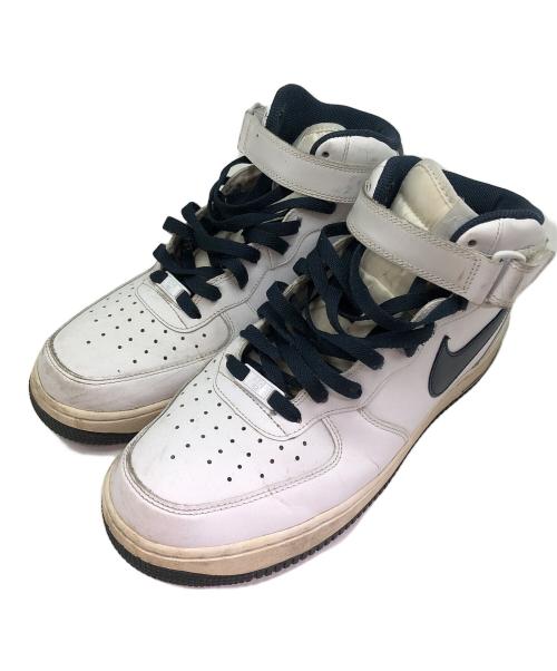 NIKE（ナイキ）NIKE (ナイキ) AIR FORCE 1 MID 07 ホワイト×ブラック サイズ:28㎝の古着・服飾アイテム
